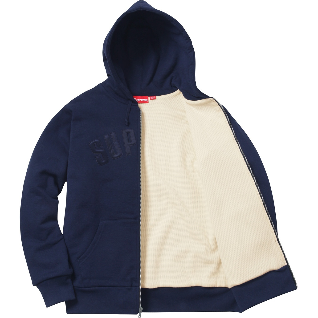 Arc Logo Thermal Zip Up Sweatshirt view 27